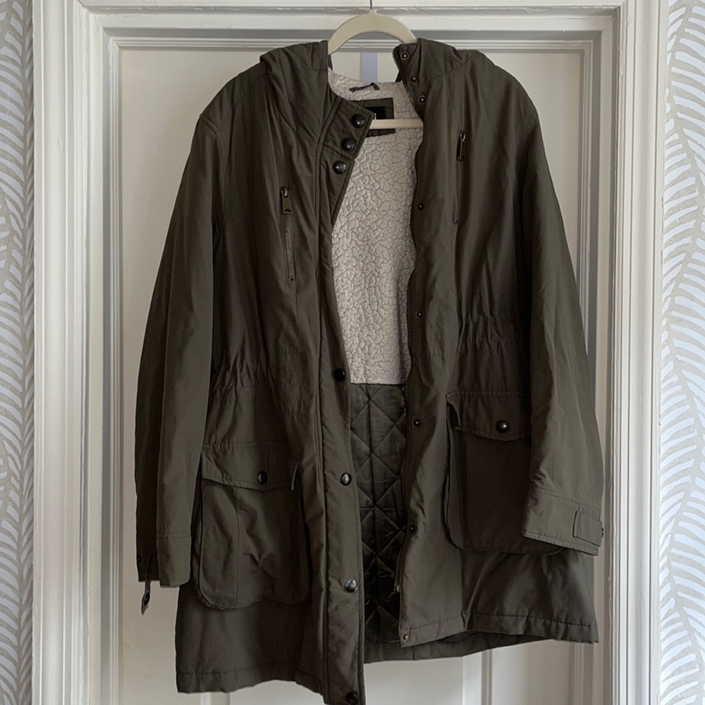 Green Winter Coat